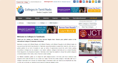 Desktop Screenshot of colleges-in-tamilnadu.com